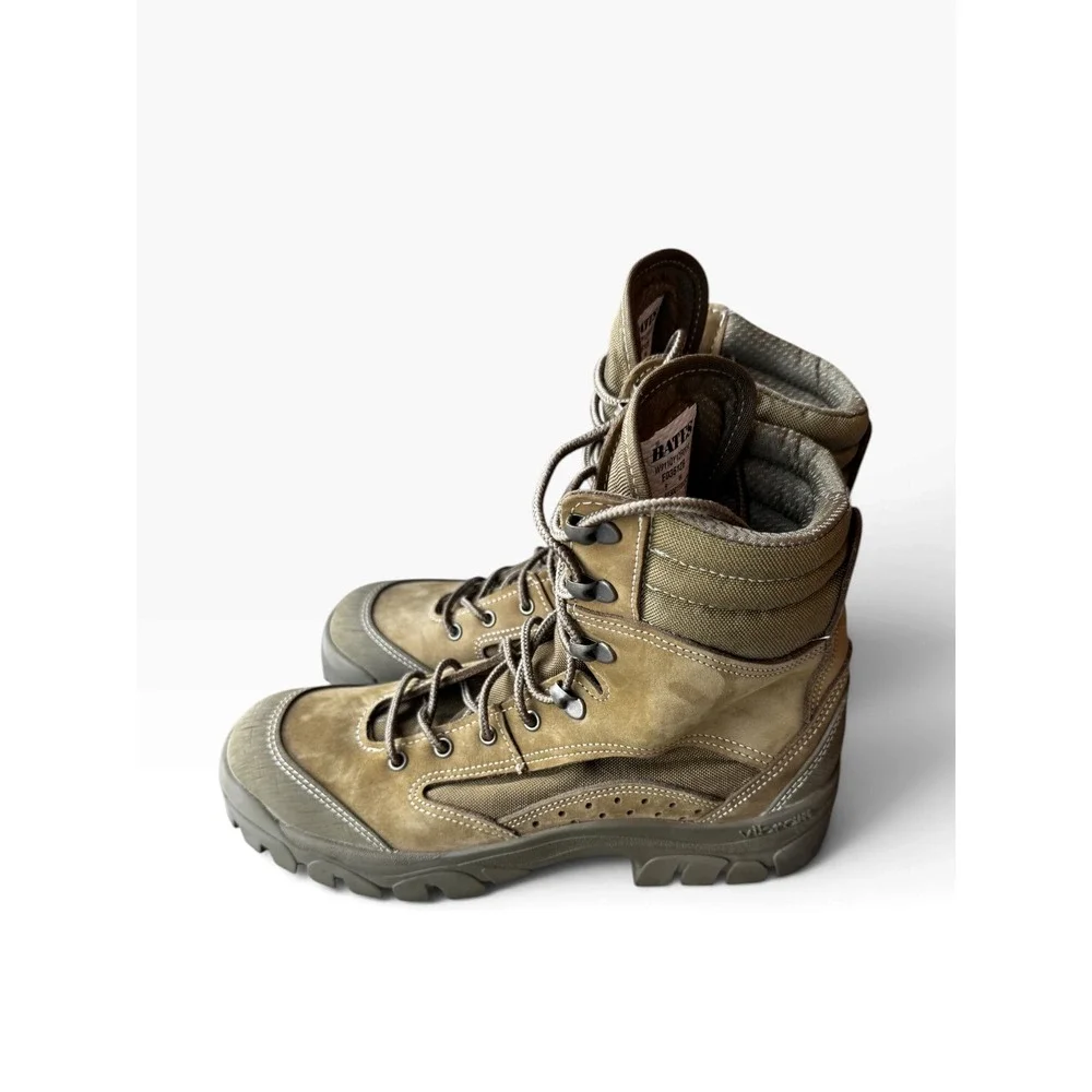 Bates E03512B USMC Lightweight Combat Boots Olive Mojave Leather Vibram Mens 9W